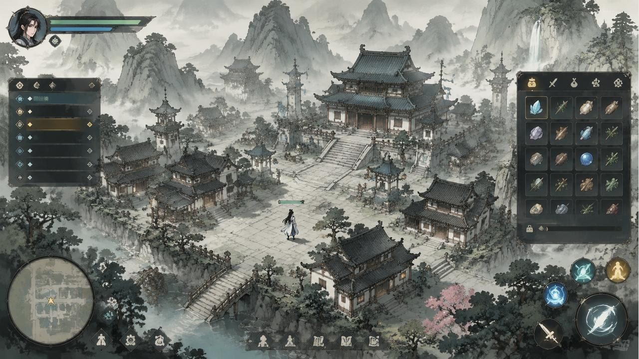 鬼谷八荒 国风修仙 实机截图 2